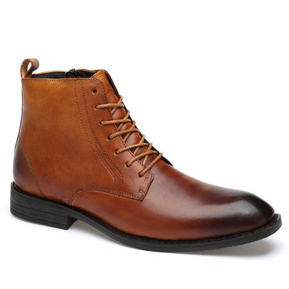 Jonathon – High-Quality Men's Vegan Leather Martin Boots