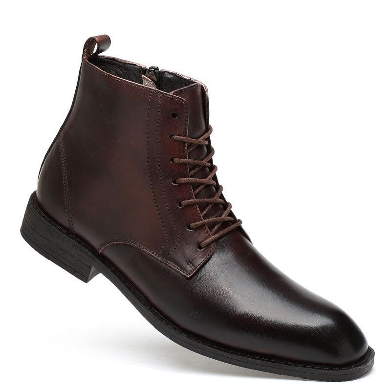 Jonathon – High-Quality Men's Vegan Leather Martin Boots