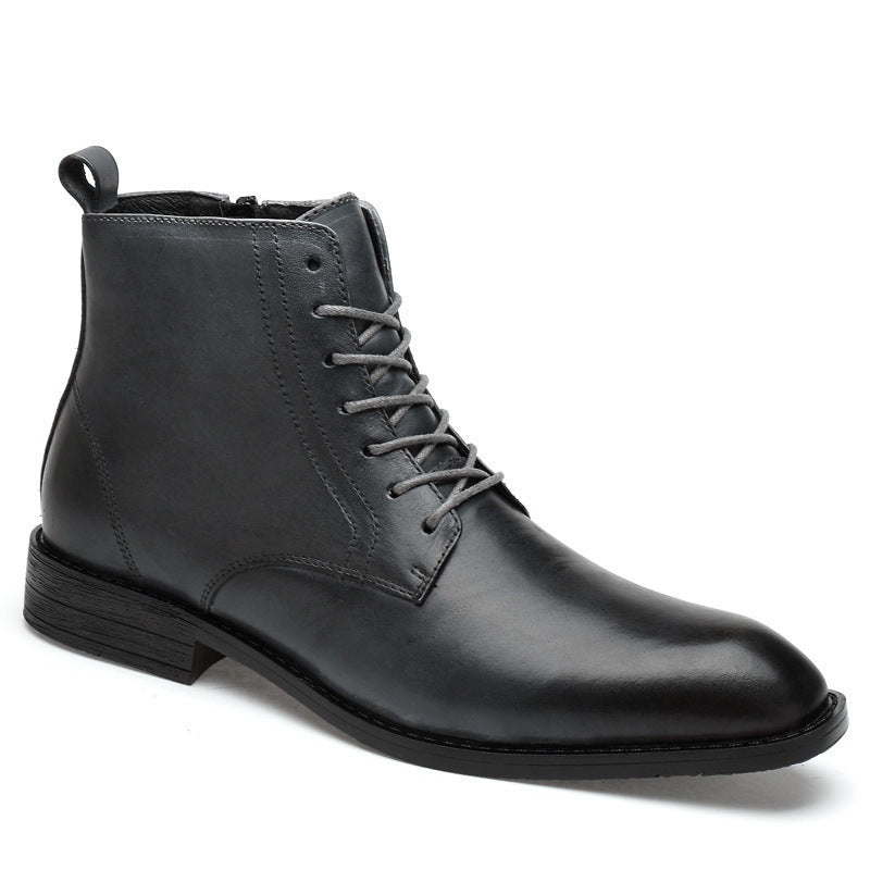 Jonathon – High-Quality Men's Vegan Leather Martin Boots