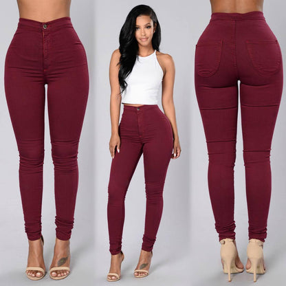 Danielle – Colorful Women's High-Waist Leggings