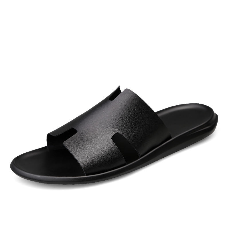 Bruce – Vegan Leather Flip-Flop Sandals for Men