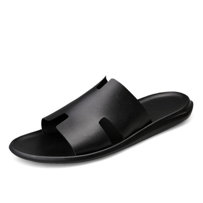 Bruce – Vegan Leather Flip-Flop Sandals for Men