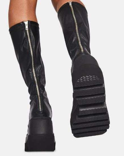 Pamela – Women's Platform Boots with Thick Sole for New Autumn Style