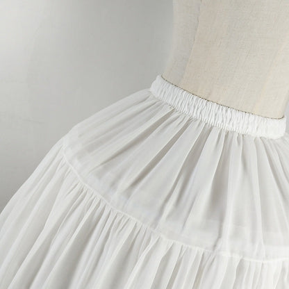 Rachel – Adjustable Lolita Petticoat with Herringbone Pattern