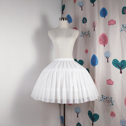 Rachel – Adjustable Lolita Petticoat with Herringbone Pattern