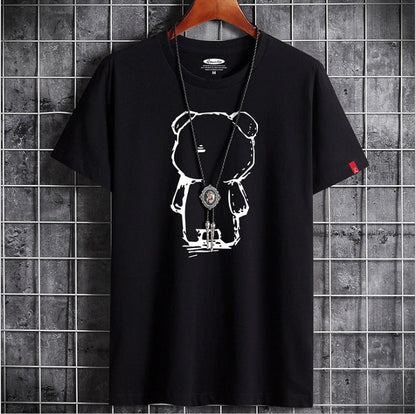 Geoff – Casual T-Shirt with Bear Animation