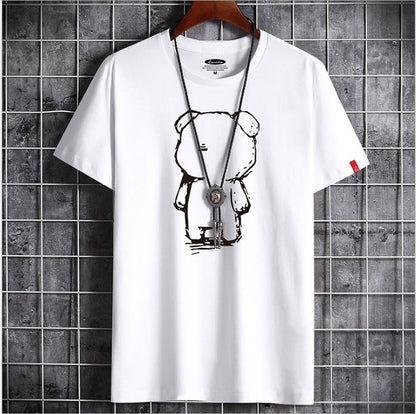 Geoff – Casual T-Shirt with Bear Animation