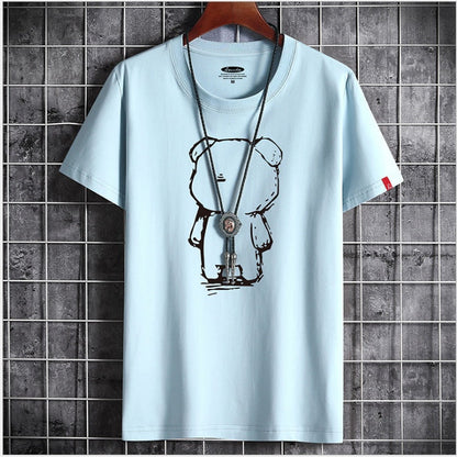Geoff – Casual T-Shirt with Bear Animation