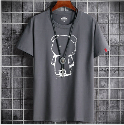Geoff – Casual T-Shirt with Bear Animation