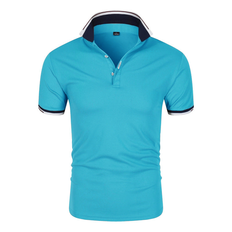 Geoffrey – Classic Men's Polo Shirt with Short Sleeves