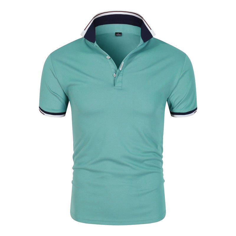Geoffrey – Classic Men's Polo Shirt with Short Sleeves