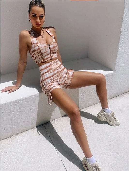 Victoria – Summer Tank Top and Shorts Outfits