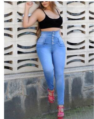 Jessica – Women's High-Waisted Stretch Jeans