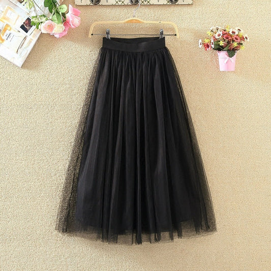 Miranda – Women's High-Waist Midi Skirt