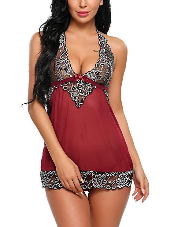 Linda – Alluring Women's Nightgown with Lace