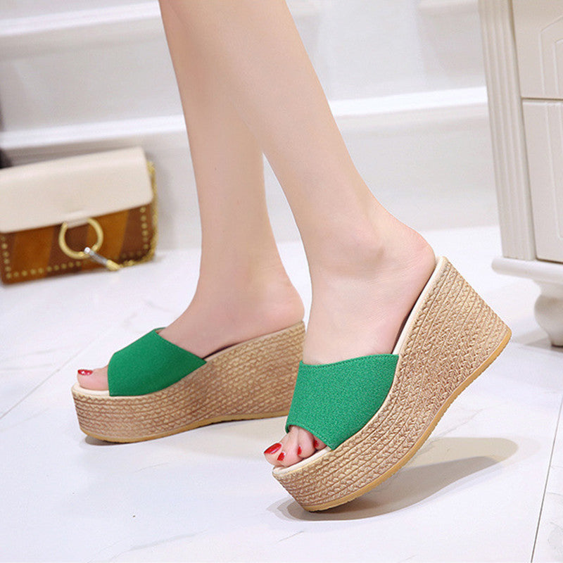 Judith – Women's Wedge Sandals with Sequins