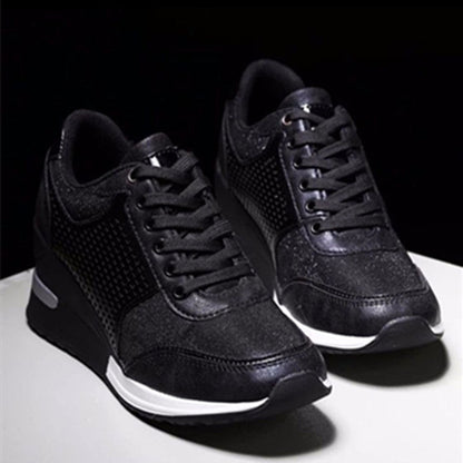 Lisa – Women's Platform Lace-Up Sneakers
