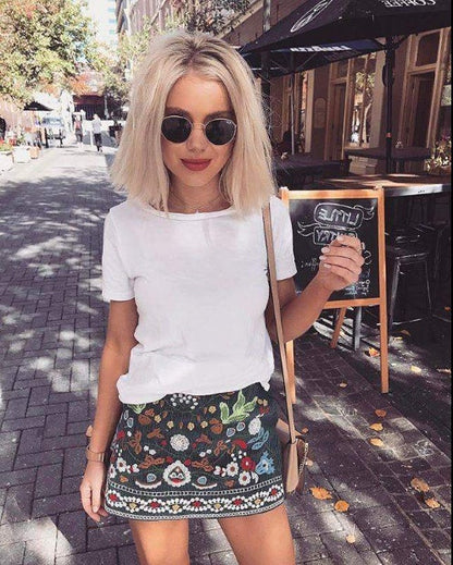 Rachael – Printed Women's Skirt in Tutu Style