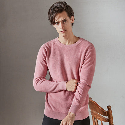 Rory – Men's Knit Sweater with Crew Neck