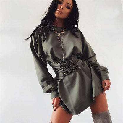 Sarah – Long Sleeve Tunic Dress