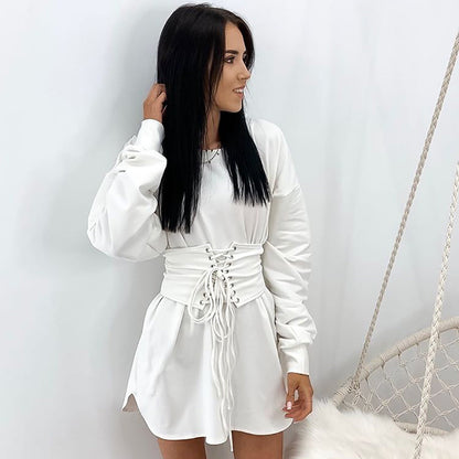 Sarah – Long Sleeve Tunic Dress