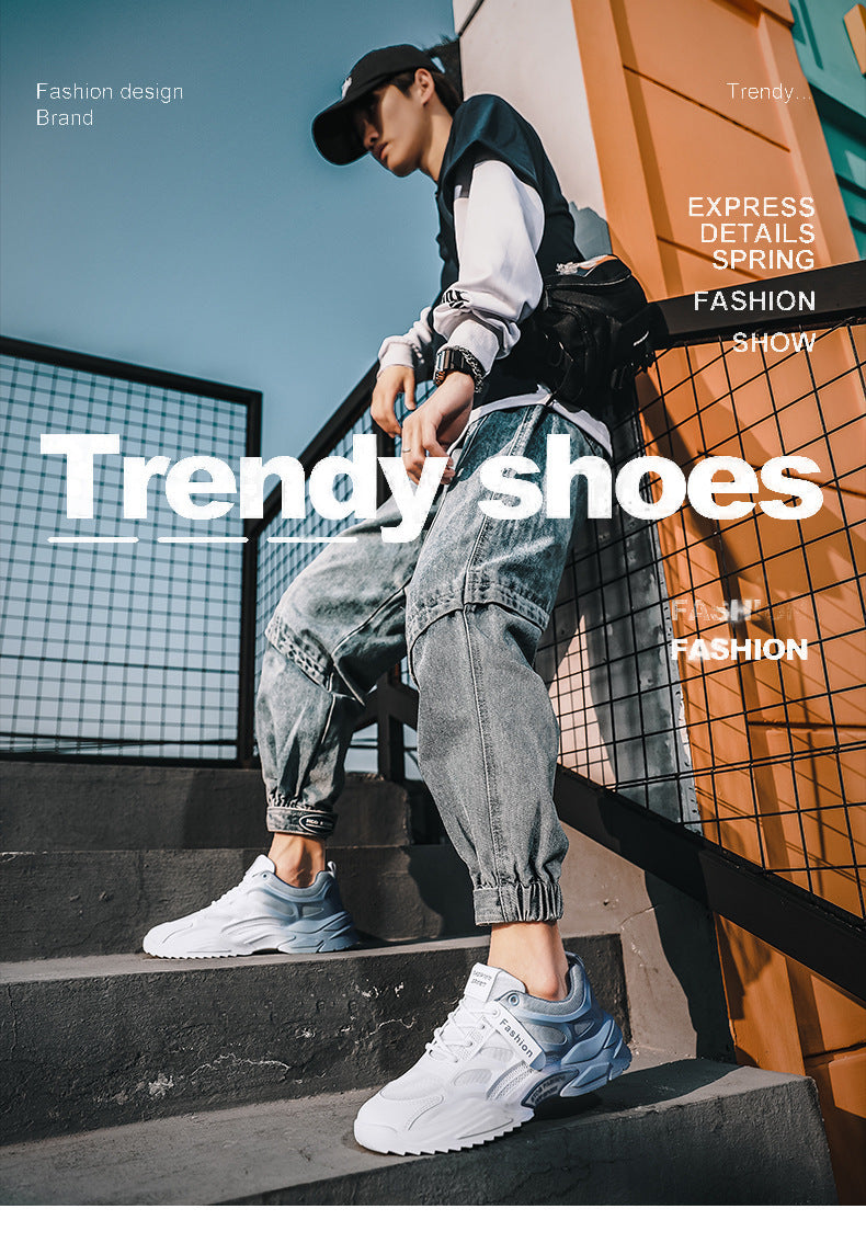 Carl – Breathable Mesh Sneakers with Slim Design