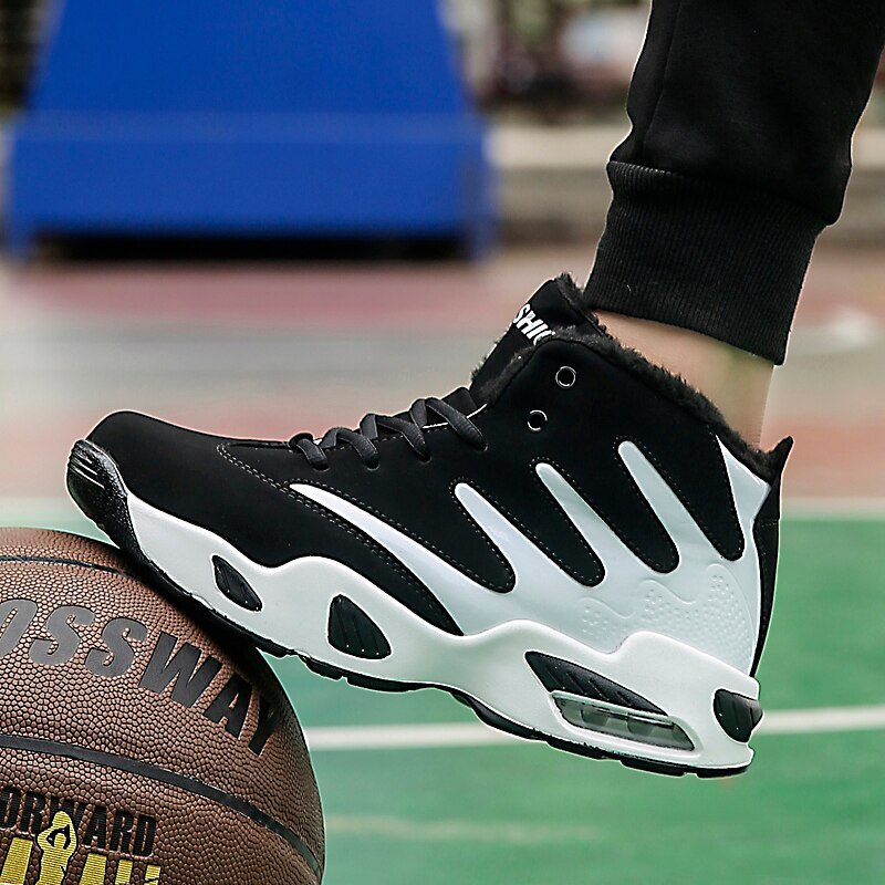 Danny – Men's Sneakers with Winter Plush and Air Cushion