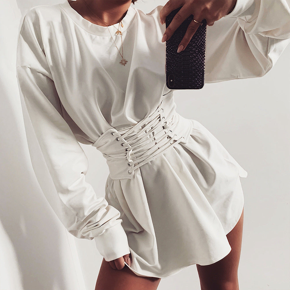 Sarah – Long Sleeve Tunic Dress