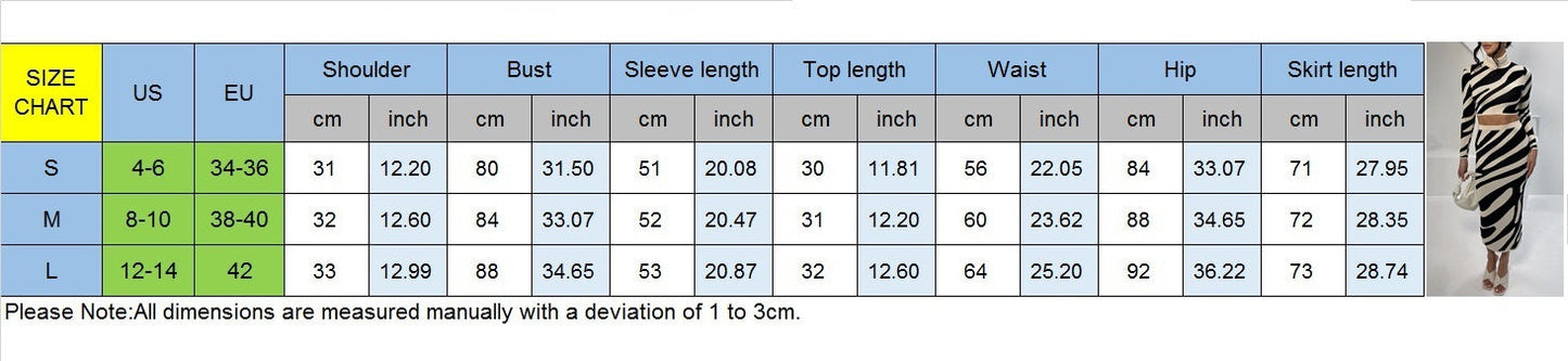 Alice – Striped Slim Knit Suit