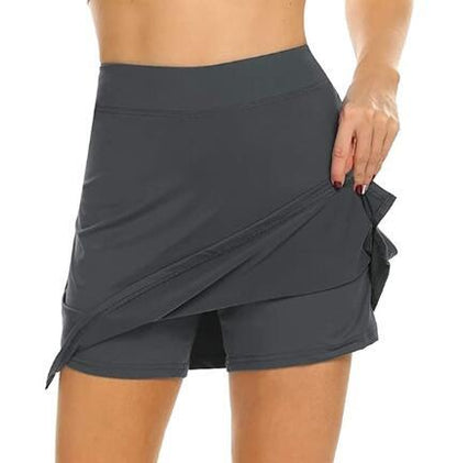 Amanda – High-Waisted A-Line Shaping Shorts in Korean Style