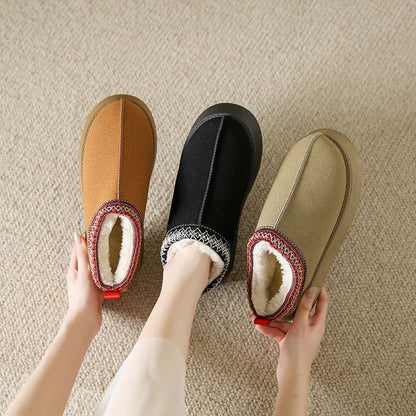 Melissa – Fluffy Women's Slippers with Thick Sole