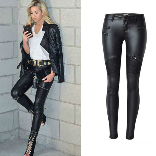 Larry – Vegan Leather Pants