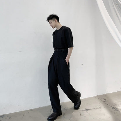 Robert – High-Waisted Harem Pants for Men