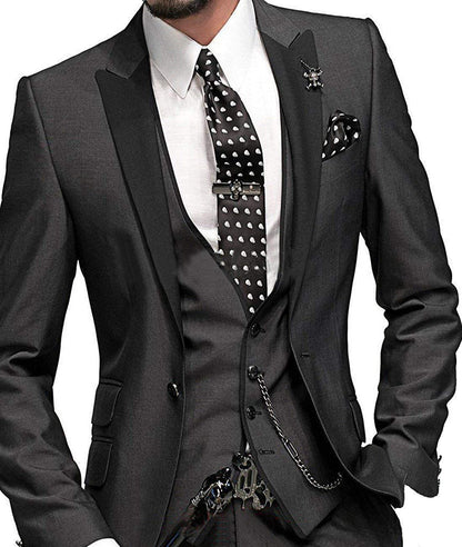 Kenneth – Three-Piece Men's Suit for Weddings