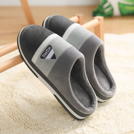 Tim – Thick Non-Slip Cotton Slippers with Plush and Extra Velvet