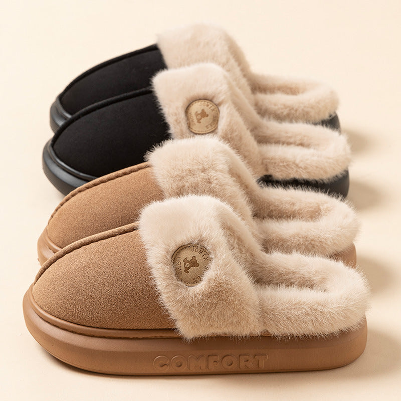 Julie – Cozy Winter Slippers with Thick Soles