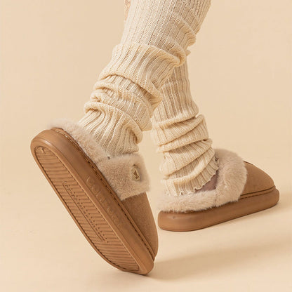 Julie – Cozy Winter Slippers with Thick Soles