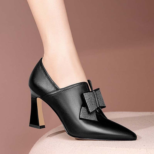 Julia – Women's High Heels with Bows