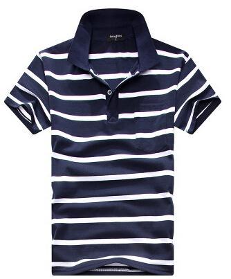 Liam – Striped Men's Polo Shirt
