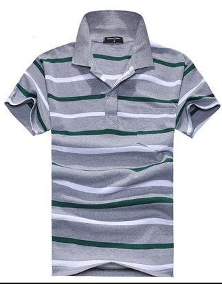 Liam – Striped Men's Polo Shirt