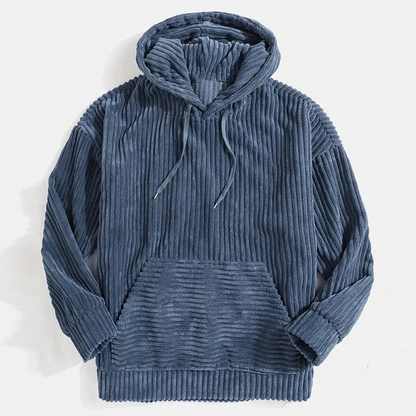 Raymond – Men's Corduroy Hoodie Sweater