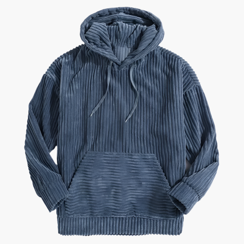 Raymond – Men's Corduroy Hoodie Sweater