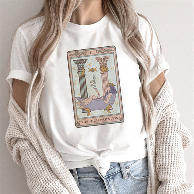 Mandy – Women's T-Shirt with Tarot Print