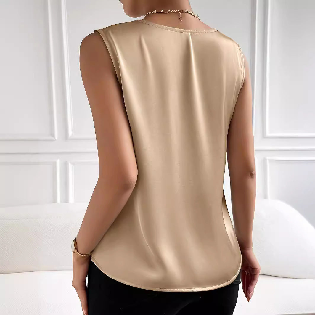 Sarah – Satin Vest for Women