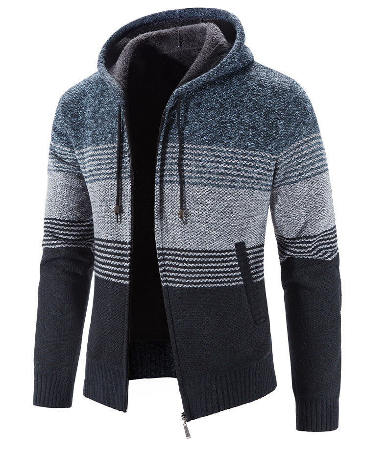 Norman – Thick Hooded Fleece Jacket