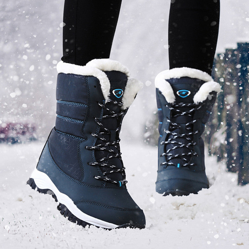 Kathleen – Warm Women's Snow Boots with Plush Lining
