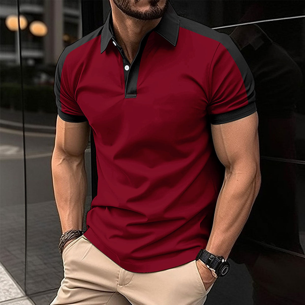 Ted – Short Sleeve Business Polo Shirt for Men