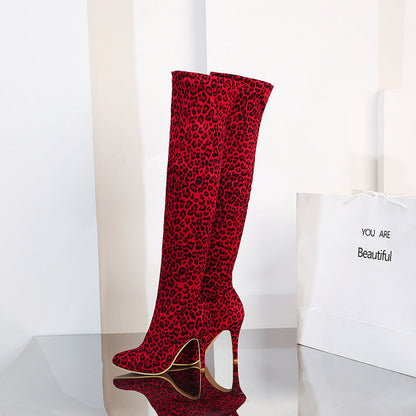 Louise – Trendy Over-the-Knee Pointed Toe Boots