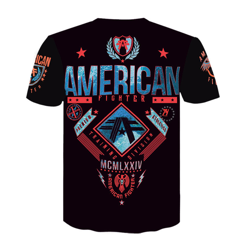 Chris – Vintage Men's T-Shirt with Animal Pattern