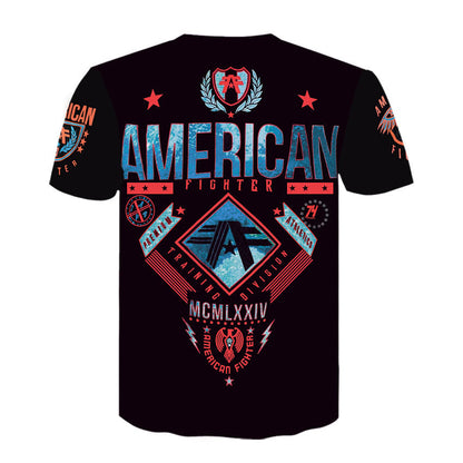 Chris – Vintage Men's T-Shirt with Animal Pattern